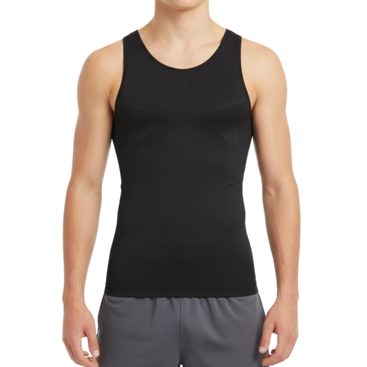 MaxxTEEM Seamless Gynecomastia Chest Compression Shirt