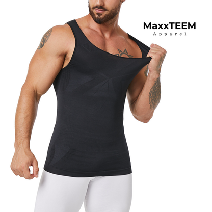 MaxxTEEM Seamless Gynecomastia Chest Compression Shirt