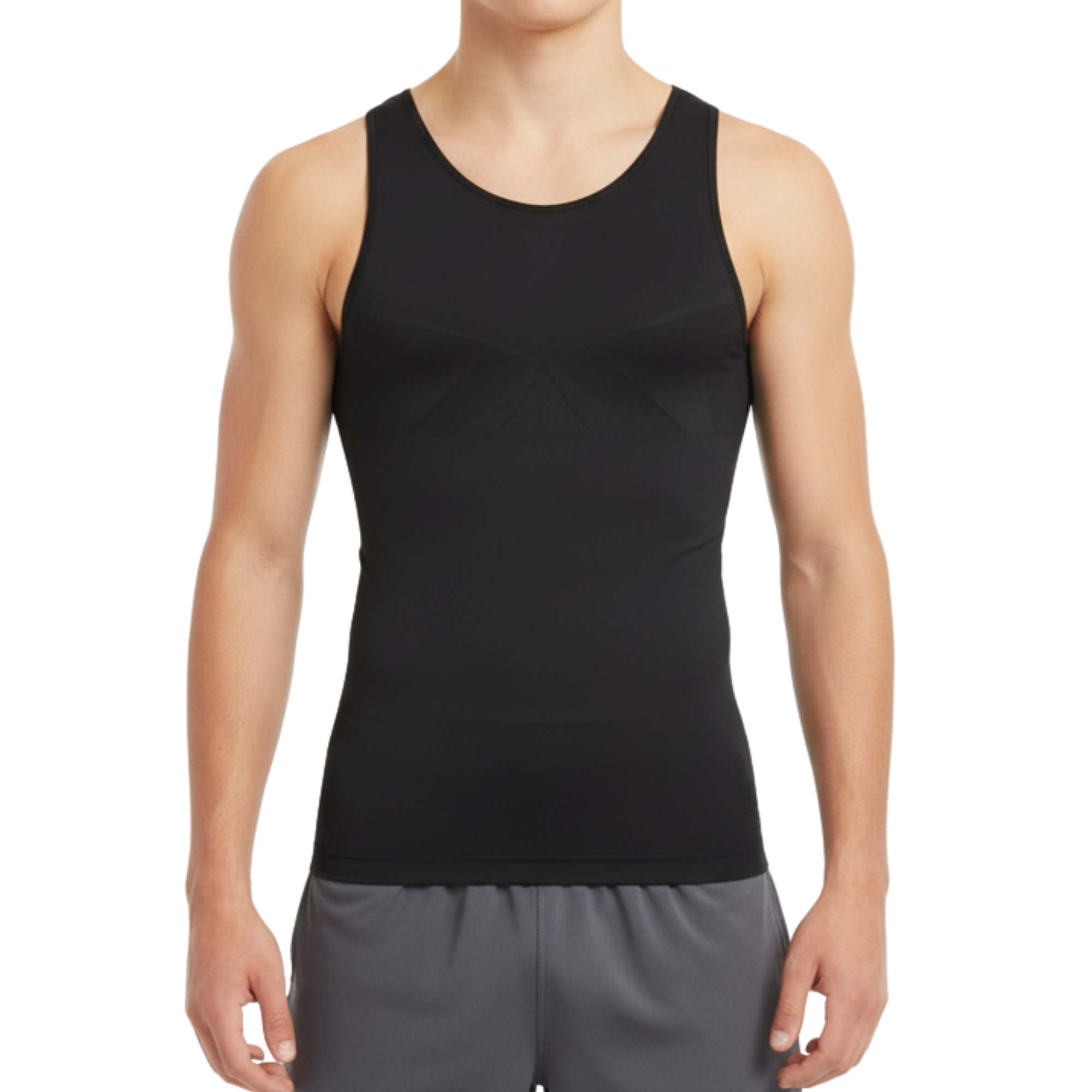 MaxxTEEM Seamless Gynecomastia Chest Compression Shirt